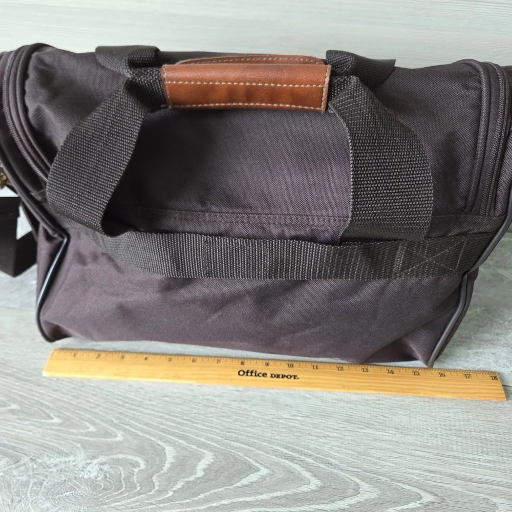 Ricardo Beverly Hills Air Cruiser II Duffel Bag Unisex Brown Canvas Travel Bag